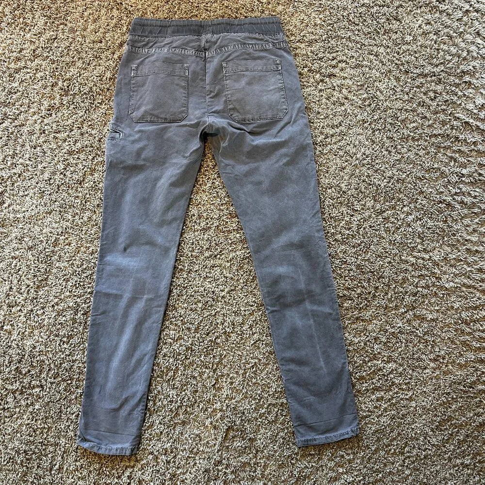James Perse Cotton Utility Pants Washed Gray Sz 1 Women’s Small Style WGD1402 - Picture 2 of 6